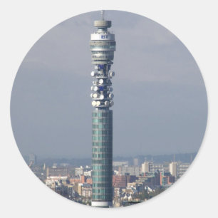 Adesivo Redondo BT Tower, Londres, Inglaterra.