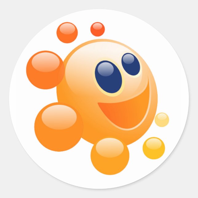 ADESIVO REDONDO BUBBLY SUN (Frente)