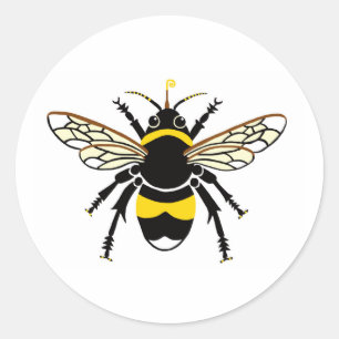 Adesivo Redondo BUBLEBEE - Vinhetas