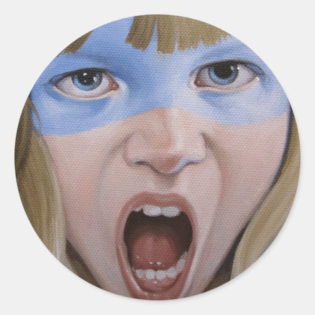 Adesivo Redondo Buffalo Sunrise (Frente)