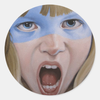 Adesivo Redondo Buffalo Sunrise