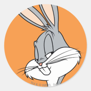 Adesivo Redondo BUGS BUNNY™ Olhar de Esguelha