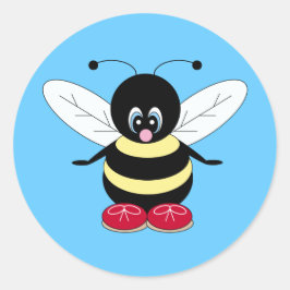 Adesivo Redondo Bumble Stickers