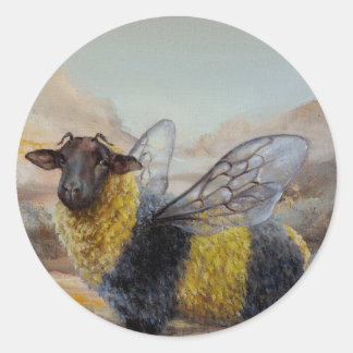 Adesivo Redondo Bumblesheep