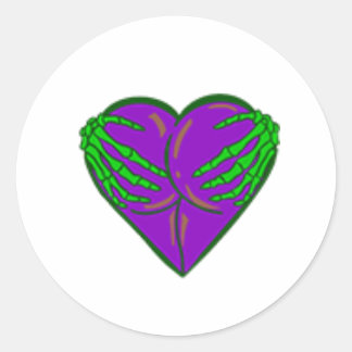 Adesivo Redondo bumbum skelly