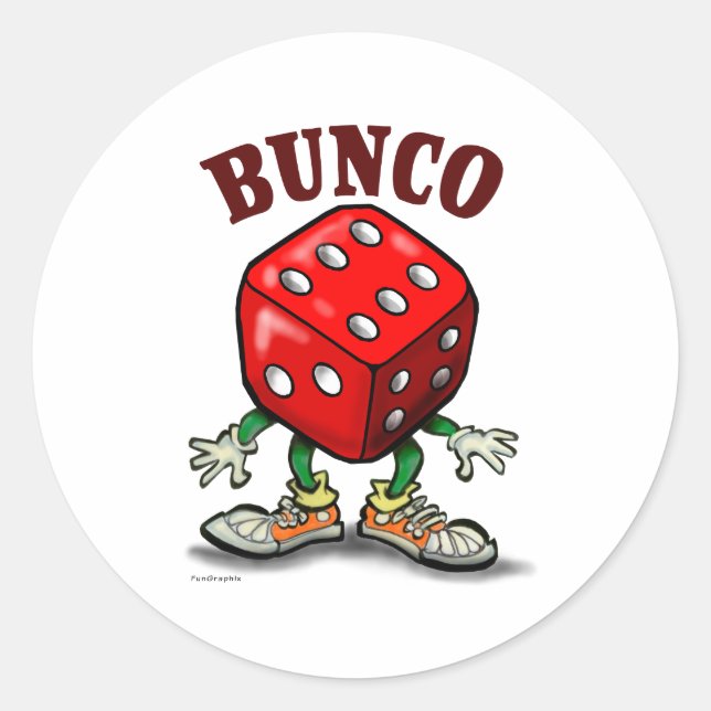 Adesivo Redondo Bunco (Frente)