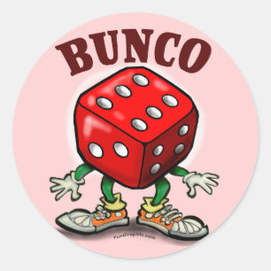 Adesivo Redondo Bunco