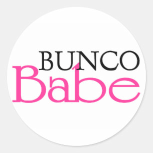 Adesivo Redondo Bunco Babe