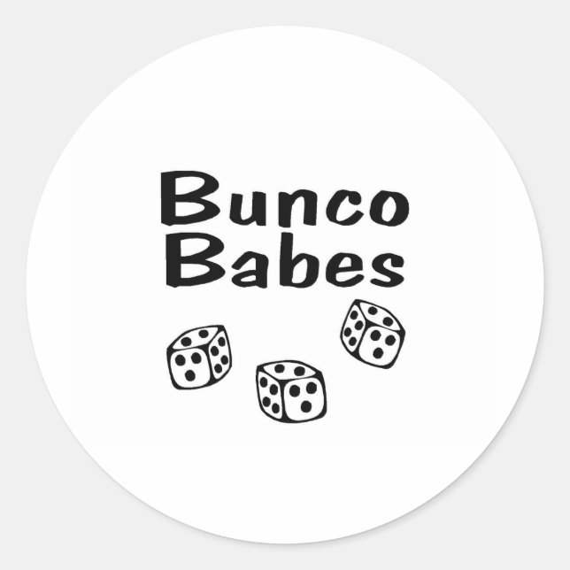 Adesivo Redondo Bunco Babes (Frente)