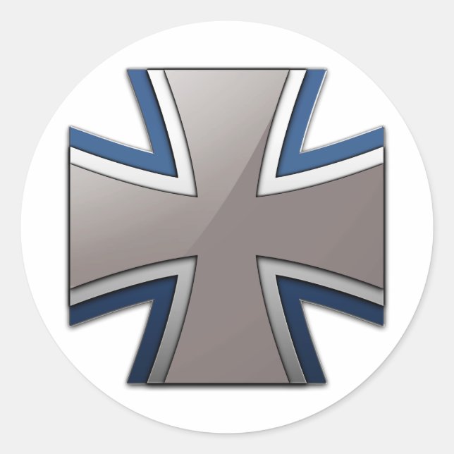 Adesivo Redondo Bundeswehr (Frente)