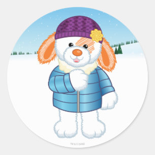 Adesivo Redondo Bunny