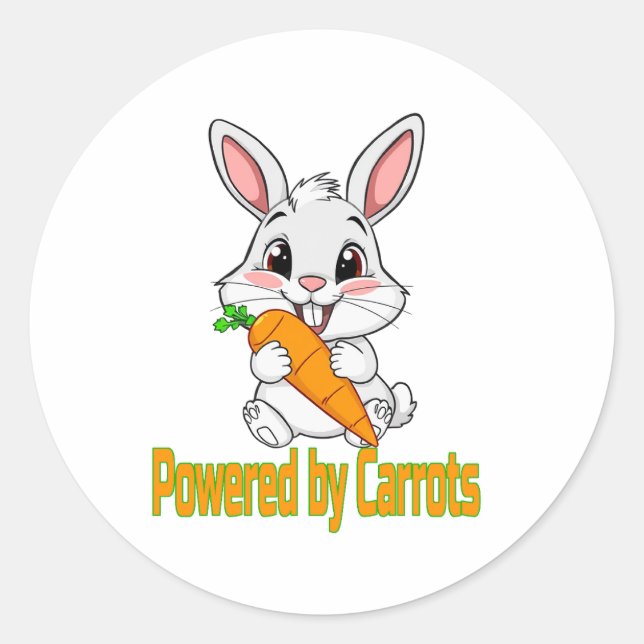 Adesivo Redondo Bunny Fuel  (Frente)