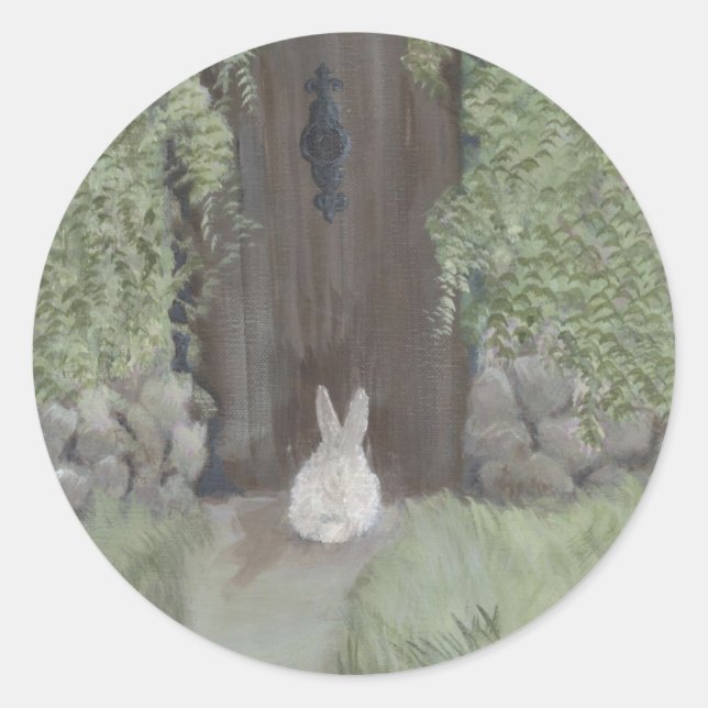 Adesivo Redondo Bunny Sticker (Frente)