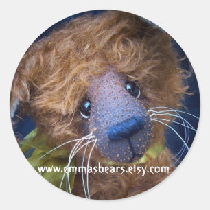 Adesivo Redondo bunny Sticker