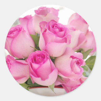 Adesivo Redondo Buquê