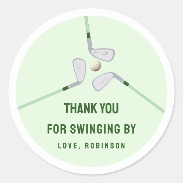 Adesivo Redondo Buraco Moderno em Um Aniversário de Par-Tera (Frente)