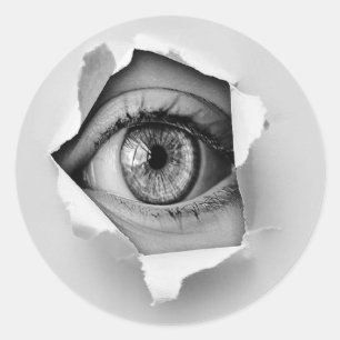 Adesivo Redondo buraco ocular