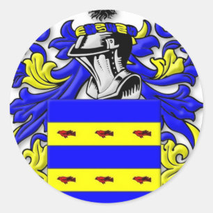 Adesivo Redondo Burdette Casaco de Braços