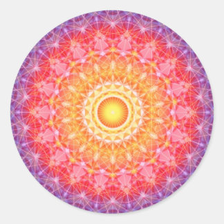 Adesivo Redondo Burst