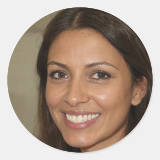 Adesivo Redondo Buscar Alegria