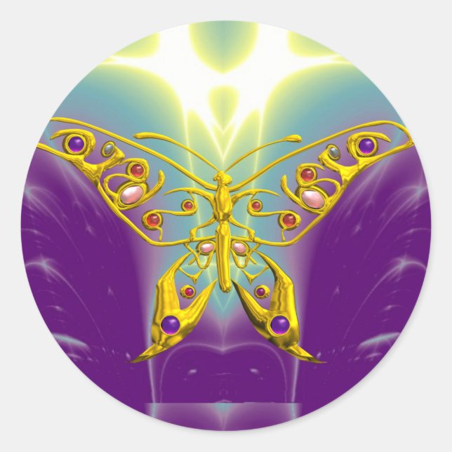 ADESIVO REDONDO BUTTERFLY HÍPER (Frente)
