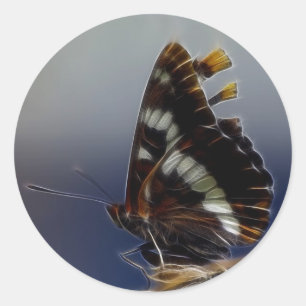 Adesivo Redondo Button Fantasy Art Nature Stickers