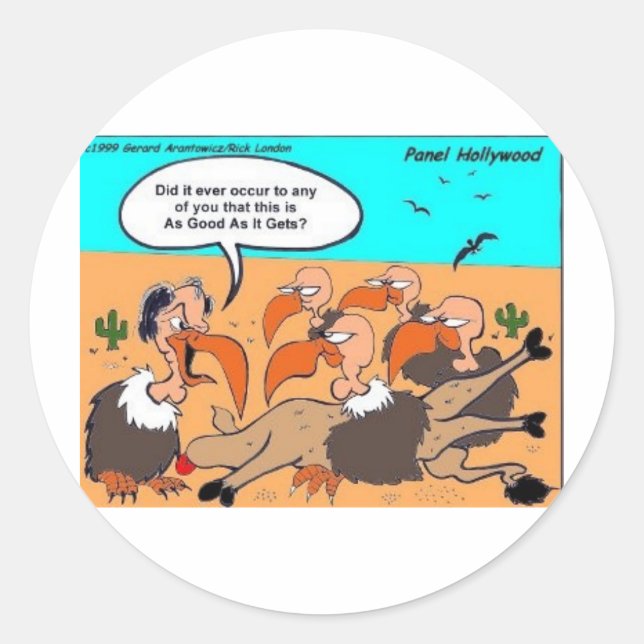 Adesivo Redondo Buzzard Na Ecstacy Engraçado Oferece Camisetas E C (Frente)