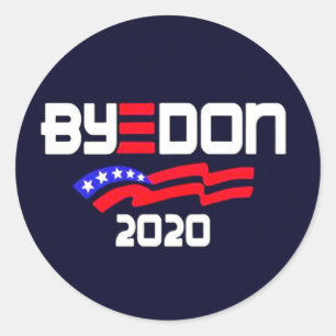 Adesivo Redondo ByeDon 2020