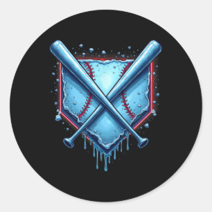 Adesivo Redondo Bysebyll Drip Boys Home Plate Ice Respeite O Drip