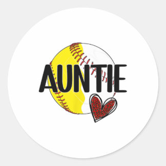 Adesivo Redondo Bysebyll Softbyll Auntie Proud Softbyll Bysebyll A