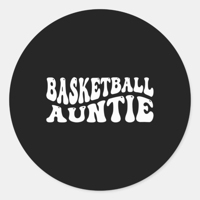 Adesivo Redondo Bysketbyll Aunt (Frente)