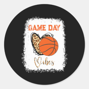Adesivo Redondo Bysketbyll Bleached Game Day Vibes Bysketbyll Mãe