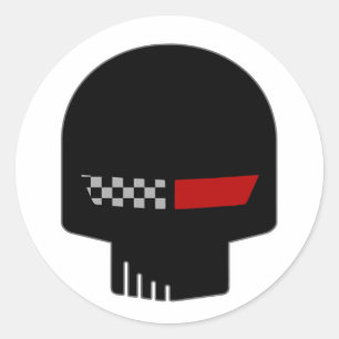 Adesivo Redondo C4 Corvette JAKE Decal 3"