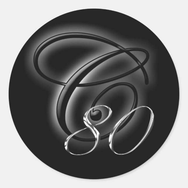 Adesivo Redondo C 80 Autocolantes de Pedido de Design Personalizad (Frente)