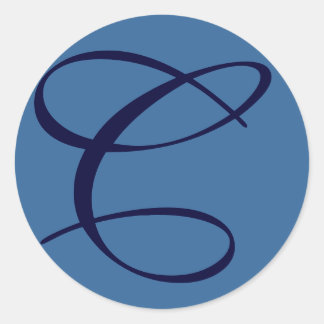 Adesivo Redondo C vinheta inicial