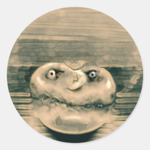 Adesivo Redondo Cabeça do fungo