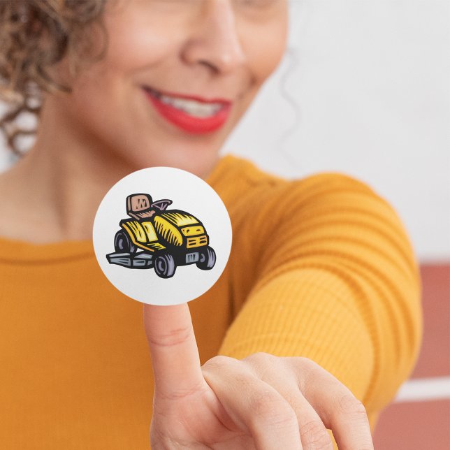 Adesivo Redondo Cabeças de Corrente (Criador carregado)