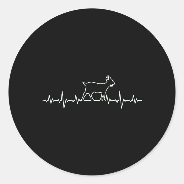 Adesivo Redondo Cabra (Frente)