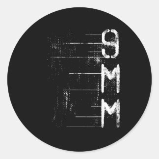 Adesivo Redondo Caça-Alvo de Intervalo de Disparo de Armas de Arma