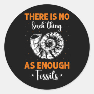 Adesivo Redondo Caça Fóssil - Caça Essencial