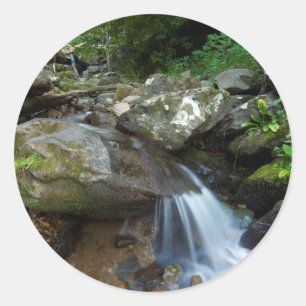 Adesivo Redondo Cachoeira Lower Dark Hollow, Shenandoah