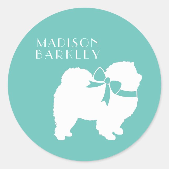 Adesivo Redondo Cachorro-Vaca-Vaca (Frente)