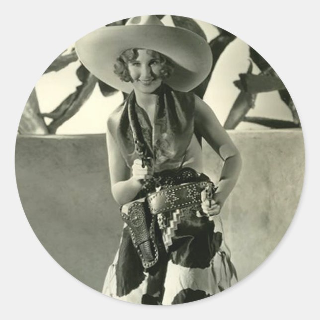 Adesivo Redondo Cactus Kate (Frente)