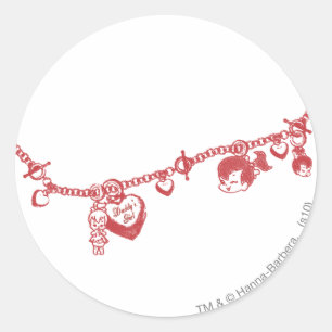 Adesivo Redondo Cadeia de Amizade PEBBLES™