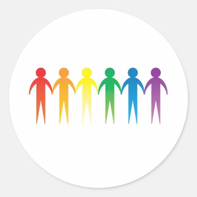 Adesivo Redondo Cadeia de Orgulho (Frente)