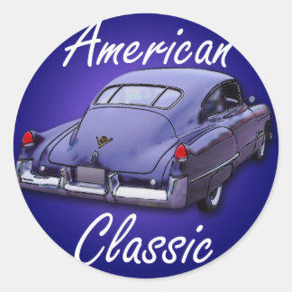 Adesivo Redondo Cadillac American Classic 1949