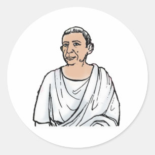 Adesivo Redondo Caecilius