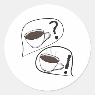 Adesivo Redondo Café?