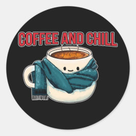 Adesivo Redondo Café E Enchimento