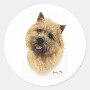 Adesivo Redondo Cairn Terrier